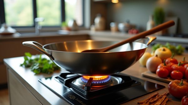 Le wok en inox : entre tradition et modernité pour une cuisine asiatique sublimée