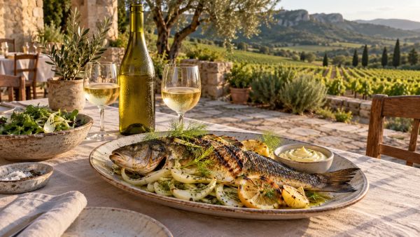 Les meilleurs plats à associer avec le corbières blanc