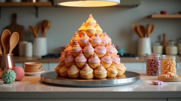 Un plateau tournant pour sublimer vos créations pâtissières